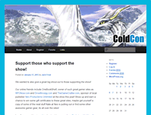 Tablet Screenshot of coldcon.net